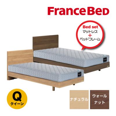 フランスベッド ベッド、マットレス(寝具サイズ:クイーン)の フランスベッド ベッド、マットレス(寝具サイズ:クイーン)の