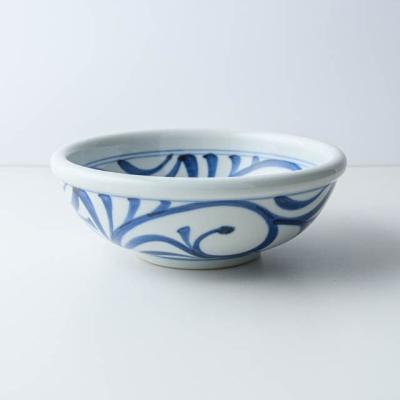 値下げ 陶器 磁器 花器 砥部焼 栖山銘 共箱 陶器 磁器 花器 砥部焼