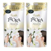 まとめ買い フレアフレグランス 柔軟剤 IROKA(イロカ) Naked Lily ネイキッドリリーの香り 詰め替え 480ml×2個 | FREE-Store