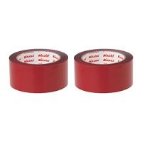 ミカサ(MIKASA) ラインテープ 赤 ポリプロピレン (伸びないタイプ) 幅50mm×50ｍ×2巻入 PP-500 R | FREE-Store