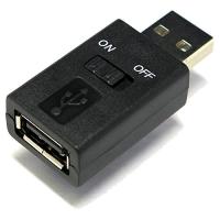 エスエスエーサービス   USB スイッチ付コネクタ   USB・A(オス)-USB・A(メス) SUAM-SWAF | FREE-Store