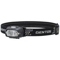 GENTOS(ジェントス) LED ヘッドライト USB充電式  明るさ270ルーメン/実用点灯1.5時間/1m防水/暖色サブLED  専用充電 | FREE-Store