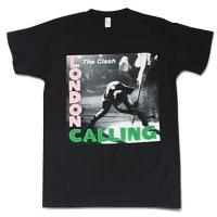 the CLASH クラッシュ Tシャツ LONDON CALLING デカプリント パンク