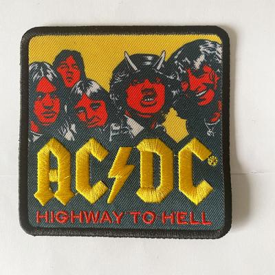 ワッペン AC/DC エーシー・ディーシー HIGHWAY TO HELL ロゴ ロック