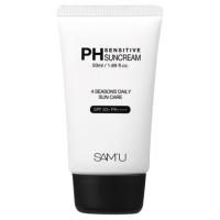 【正規品/国内配送】PHセンシティブサンクリームPH SENSITIVE SUN CREAM SPF50+ PA++++ 日焼け止め スキンケア サンブロック メイクアップベース 弱酸性日焼け止 | カウカウSTORE