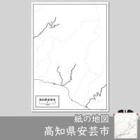 高知県の紙の白地図 Jppa1 白地図専門店 通販 Yahoo ショッピング