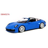 新品 DBW027A D MODEL 1/64 ポルシェ Porsche 911 タルガ 4S ブルー | ブーストギア ヤフー店