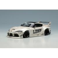 新品 LB017A メイクアップ/アイドロン 1/43 トヨタ LB WORKS GR Supra (LD97 wheel) パールホワイト | ブーストギア ヤフー店