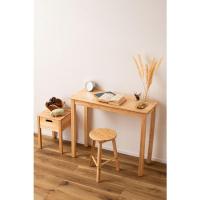 東谷 デスク ナチュラル W90×D37×H73 組立式 HOW-003NA | French-French