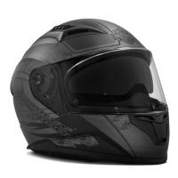 ハーレーダビッドソン Harley Davidson  ヘルメット 　Men's Metallic Graphic Sun Shield M05 Full-Face Helmet マットブラック 