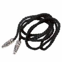 クロムハーツ Chrome Hearts   So Leather Braid Large Scroll レザーブレイドラージスクロール | フロムLA