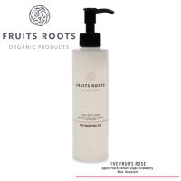 フルーツルーツ スパウォッシングジェル 200ml オーガニック 洗顔 ジェル ローズ ゼラニウム 香り FRUITSROOTS | フルーツルーツ公式ヤフー店