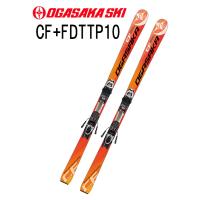 OGASAKA オガサカ スキー板 ＜2023＞CF + マーカー FDT TP 10 BK×AN 