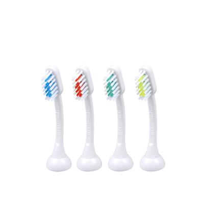 超音波歯ブラシ替えブラシ：エミデントE4替えブラシセットMサイズ4本