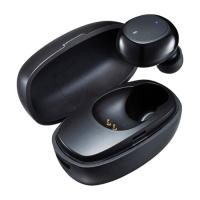 超小型Bluetooth片耳ヘッドセット(充電ケース付き) MM-BTMH52BK | 通販奉行