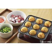 パール金属 スプラウト 鉄鋳物製たこ焼きプレート 9穴 HB-6216 | comoVERY