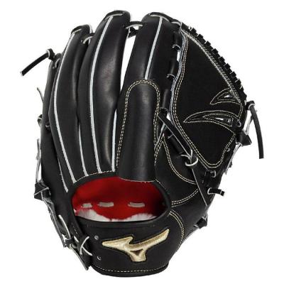 硬式グローブ投手用ミズノプロ（スポーツ用品）（色：ブラック系）の