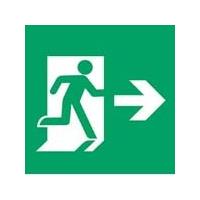 パナソニック FK20007：LED B級直付・吊下誘導灯用高輝度避難口表示板（右向右矢） | ヨナシンホーム ヤフー店