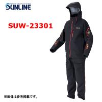 サンライン 　ディアプレックス サーモセレクトシェルスーツ 　SUW-23301 　ブラック 　L 　( 2023年 11月新製品 ) | 釣具・フーガショップ1