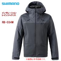 シマノ 　インサレーション レインジャケット 　RB-034W 　ブルーチャコール 　M 　( 2023年 9月新製品 )　奥１ | 釣具・フーガショップ1