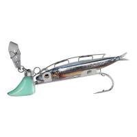 ( 同色4個セット )シマノ 　太刀魚ゲッター 時短テンヤびりびり 　OO-303K 　01T ナチュラルグロー 　3号/11ｇ ルアー 　タチウオ | フーガショップA