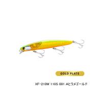 ≪'23年9月新商品！≫ シマノ 熱砂 ヒラメミノーSR 110S フラッシュブースト XF-210W 001 Aヒラメゴールド 110mm/17g 【4個セット】 【小型商品】 | 釣具総合卸売販売 フーガショップ2