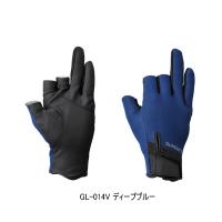 ≪'23年10月新商品！≫ シマノ タイタニューム・アルファ グローブ 3 GL-014V ディープブルー Mサイズ | 釣具総合卸売販売 フーガショップ2