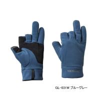 ≪'23年9月新商品！≫ シマノ ゴアテックス ウィンドストッパー(R) フリース グローブ 3 GL-031W ブルーグレー Mサイズ | 釣具総合卸売販売 フーガショップ2