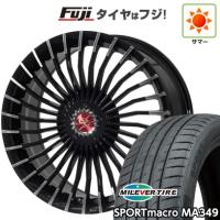 【新品国産5穴100車】 夏タイヤ ホイール4本セット 225/35R19 ミレバー スポーツマクロ MA349（限定） プレミックス グラッパ f30   19インチ | フジコーポレーション