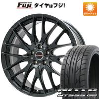 【パンク保証付】【新品国産5穴114.3車】 夏タイヤ ホイール4本セット 245/35R19 ニットー NT555 G2 ビッグウエイ LEYSEEN プラバ9M 19インチ | フジコーポレーション