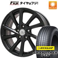 【新品国産5穴114.3車】 夏タイヤ ホイール4本セット 225/60R18 ダンロップ グラントレック PT5 ブランドル E04B 18インチ | フジコーポレーション