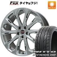 【パンク保証付】【新品国産5穴114.3車】 夏タイヤ ホイール4本セット 245/45R20 ニットー NT555 G2 ビッグウエイ LEYSEEN プラバ5X 20インチ | フジコーポレーション