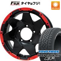 【新品】ジムニーシエラ 夏タイヤ ホイール4本セット 225/70R16 トーヨー オープンカントリー A/T III RBL レアマイスター LMG shuriken 16インチ | フジコーポレーション