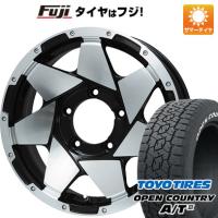 【新品】ジムニーシエラ 夏タイヤ ホイール4本セット 225/70R16 トーヨー オープンカントリー A/T III RBL レアマイスター LMG shuriken 16インチ | フジコーポレーション