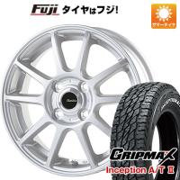 【新品 軽自動車】軽トラ 夏タイヤ ホイール4本セット 145R12C 80/78N グリップマックス インセプション A/TII RWL(限定) テクノピア カリテス S10 12インチ | フジコーポレーション