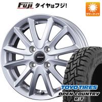 【新品 軽自動車】ハスラー 夏タイヤ ホイール4本セット 165/60R15 トーヨー オープンカントリー R/T RWL/RBL コーセイ クレイシズ VS6 15インチ | フジコーポレーション