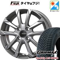 【新品 軽自動車】タフト ソリオ オールシーズンタイヤ ホイール4本セット 165/65R15 シュアグリップA/S ナノ(限定) コーセイ クレイシズ GC36F 15インチ | フジコーポレーション