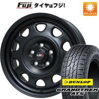 【新品国産5穴114.3車】 夏タイヤ ホイール4本セット 235/70R16 ダンロップ グラントレック AT5 レアマイスター LMG OFF-STYLE 16インチ | フジコーポレーション