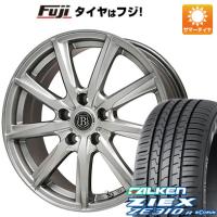 【新品国産5穴114.3車】 夏タイヤ ホイール4本セット 225/40R18 ファルケン ジークス ZE310R エコラン（限定） ブランドル E05 18インチ | フジ スペシャルセレクション