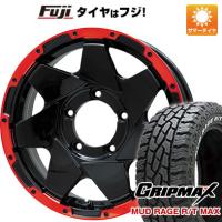 【新品】ジムニーシエラ 夏タイヤ ホイール4本セット 225/70R16 グリップマックス マッドレイジR/T MAX RWL(限定) レアマイスター LMG shuriken 16インチ | フジ スペシャルセレクション