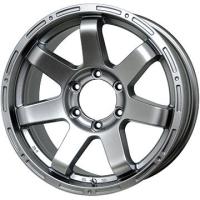 【新品】プラド スタッドレスタイヤ ホイール4本セット 265/60R18 ブリヂストン ブリザック VRX3 ホットスタッフ マッドクロス MC-76 ダークシルバー 18インチ | フジ スペシャルセレクション