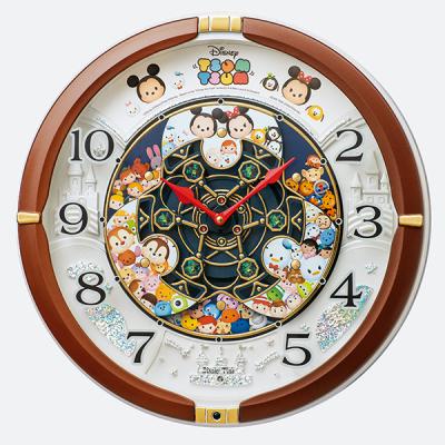 Disney からくり 掛け時計 Disney ディズニー からくり時計 FW563A 電波 掛け時計 セイコー