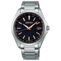 SEIKO セイコー電波 ソーラー腕時計 セイコーセレクションワールドタイムチタンメンズSBTM293 | 腕時計・ジュエリー周南館