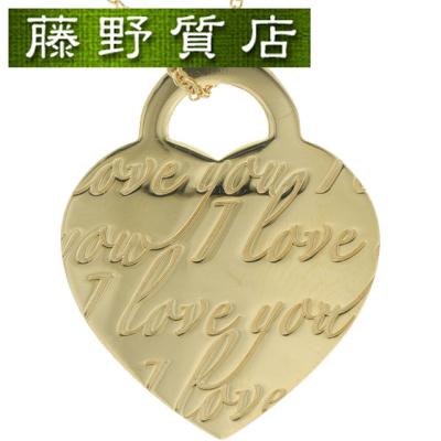 ティファニー　I LOVE YOU ドロップ　ネックレス　925 エルサ・ペレッティ ティアドロップ ペンダント スターリング