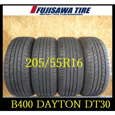 走行短め】DAYTON DT30 デイトン 205/55R16 16インチ 夏タイヤ 4本 23 