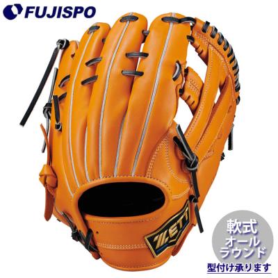 ZETT 軟式グローブ オレンジ ゼット 軟式グローブ（色：オレンジ系）｜グローブ｜野球｜スポーツ