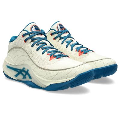 Nike バスケットボールシューズ ネイビー/ベージュ バッシュ、バスケットボールシューズ（色：ベージュ系