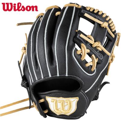 Wilson 軟式グローブ ブラック Wilson Staff あすつく ウイルソン 野球用 軟式用 グラブ 内野用