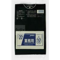 業務用ポリ袋 20L LLDPE 黒色 0.03mm 600枚／ケース P-22 ジャパックス | 業務用消耗品通販.com Yahoo!店