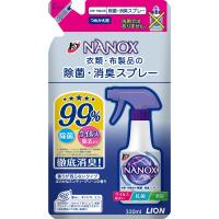 トップＮＡＮＯＸ 衣類・布製品の除菌・消臭スプレー つめかえ用 320ml | セイムスオンラインYahoo!店